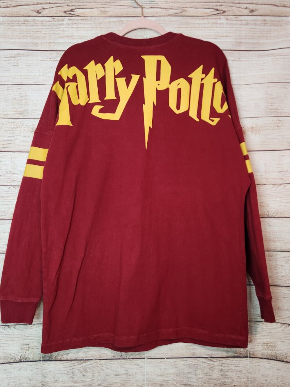 Harry Potter Spirit Jersey Wizarding World Universal Unisex Oversize Size Medium